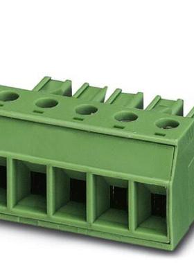 PCB连法接器插头YAK3位带兰PC不4/3-ST7,62-1804-917-50