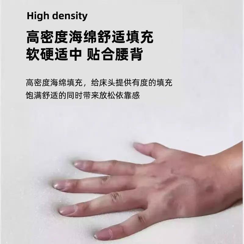 意式轻奢13350皮艺床18米实木高双人床简15米约软包双端主卧人大