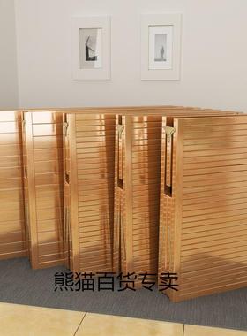 竹凉床折床单人床办公午休午睡2h84acwy成人家用实木双人简叠易床