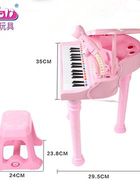 1504A钢公KJB主小琴多功能1键教电子琴灯光音童乐充早电儿乐器