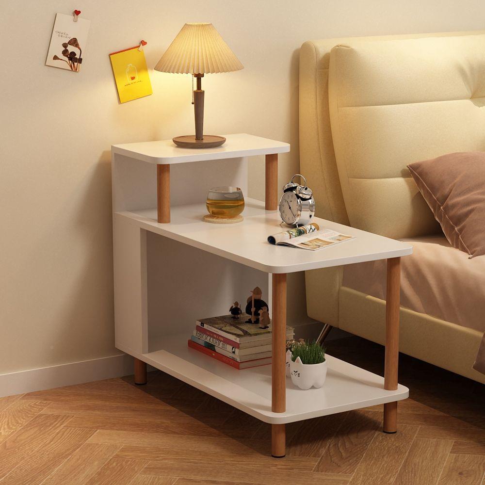 床头柜KWO子窄边现代简约小置物架茶卧室小网红儿型童简易出租几