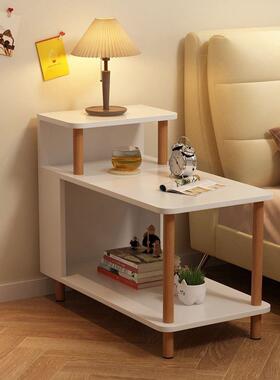 床头柜KWO子窄边现代简约小置物架茶卧室小网红儿型童简易出租几