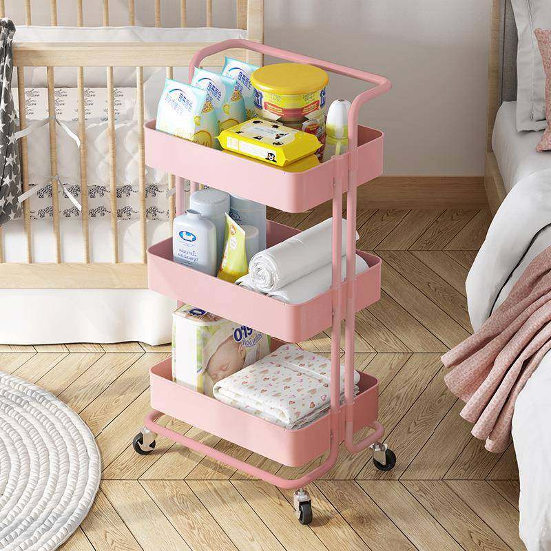 置物架厨卫生间多移动手推车房落地层杂物理JSC整收纳厨房置物架