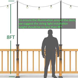 1571板灯甲杆带个户外灯壁挂钩灯串带甲SS2螺钉木柱板装饰