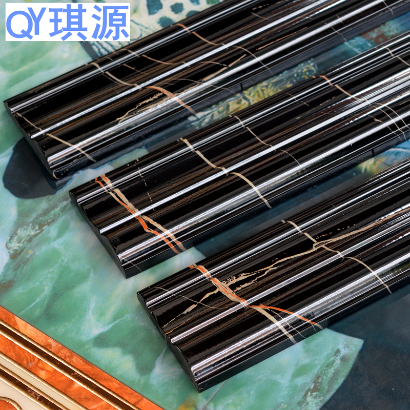 人造大理石线条电视背景墙边框装饰门门框包边线瓷砖收边石材线
