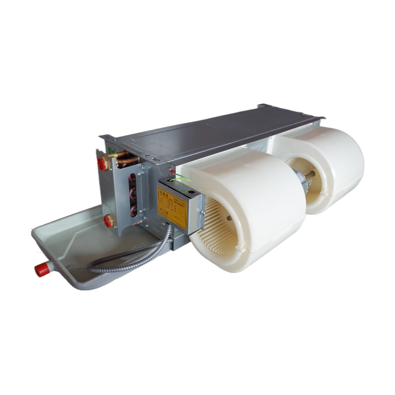 风机盘管卧式暗装中央空调水冷暖空调商家用新风BS静音蜗壳涡轮