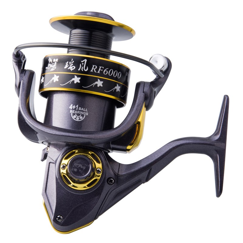 狼王瑞风渔轮全金属线杯钓鱼线轮纺车轮海竿轮矶竿轮渔具抛竿鱼轮