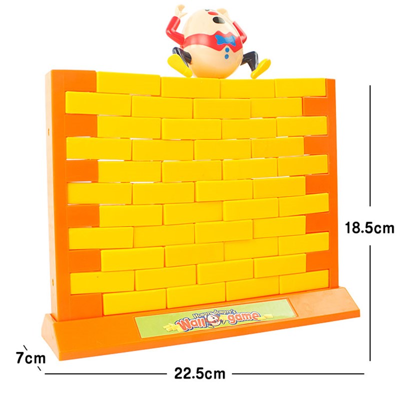 小捣蛋亲子桌面推墙趣味桌游儿童拆墙游戏人砌墙叠叠乐