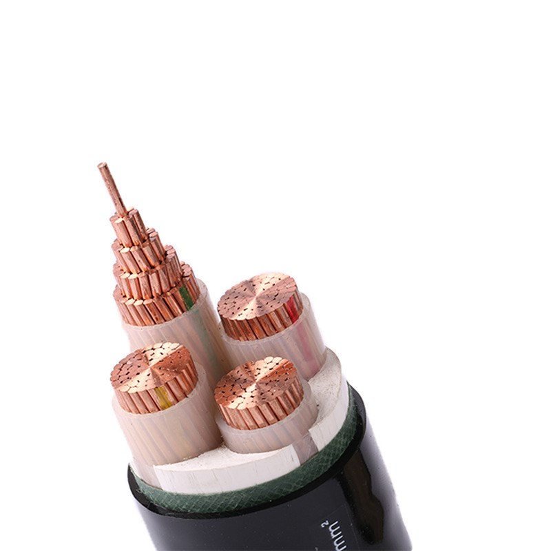 YJV电缆线2 3  5芯10 1 铜平方+1三相VV架空埋地充电桩电线