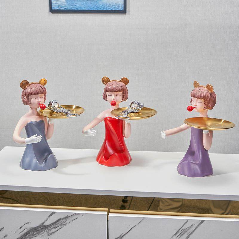 女创意孩酒柜视柜AIX红酒架玄摆件关客厅插花家电居装饰品摆设,饰品/流行首饰/时尚饰品新,其他DIY饰品配件,淘宝优惠券,粉丝福利购,淘宝优惠卷