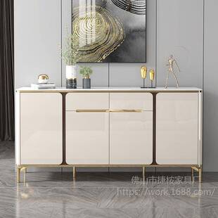 厨房餐边柜2026新款客厅家用靠墙一体储物柜酒柜茶水柜餐厅碗柜