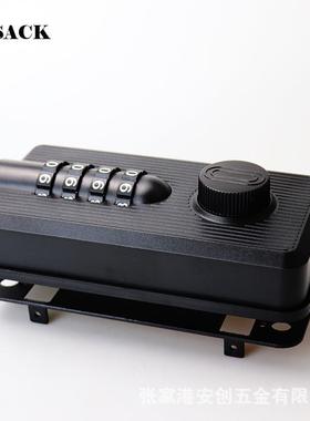 办公室玻门锁密码锁NLJ单铺开门柜子免开孔店子安全安璃全升级电