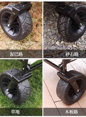 露营推超车户外便车携小拉车大营地车可折叠野WWB餐手推野拉杆拖