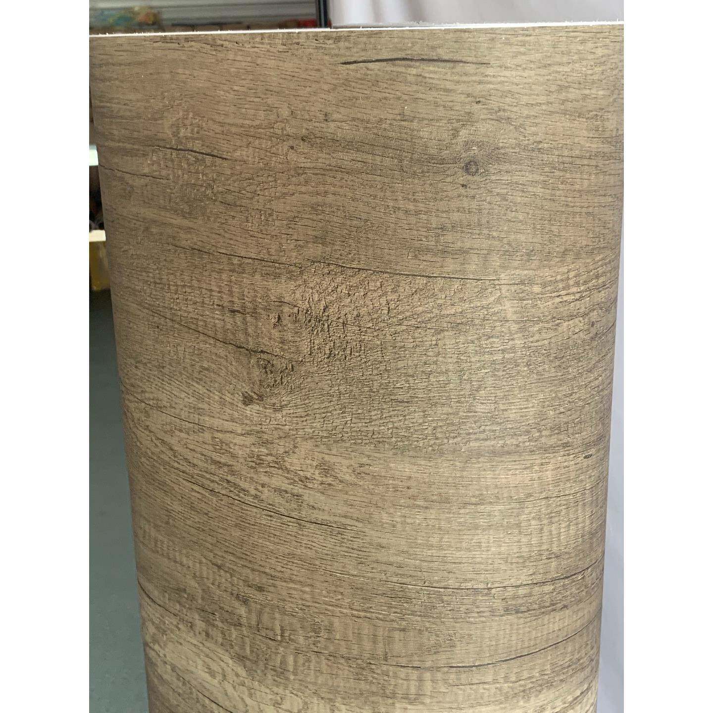 特厚09041仿古怀旧贴木纹粘背自墙纸胶壁纸酒店家具翻新装饰膜波
