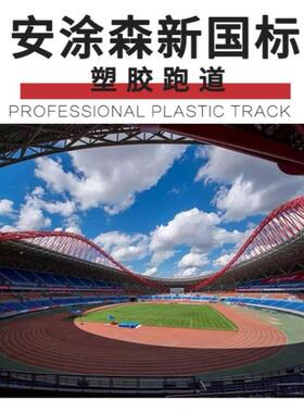 透气型学校场塑胶跑道环保epdm颗粒操幼儿园地运工动86274场铺设