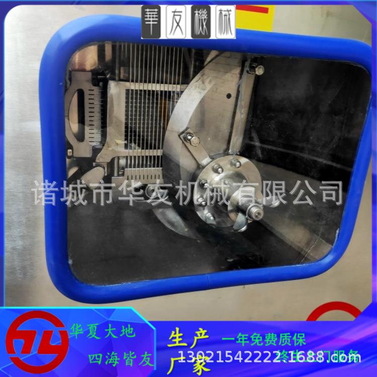 微冻鸡胸肉丁牛机腱鸡肉无骨冻肉切切丁机器米IZK花切肉切粒设备