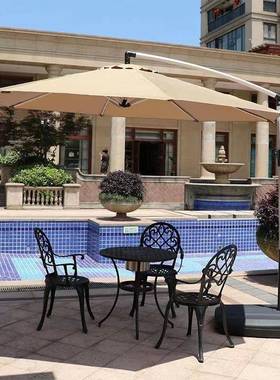 全香铝户外休闲露营防雨庭46432遮阳伞网红夜市摆摊伞外院聚室餐