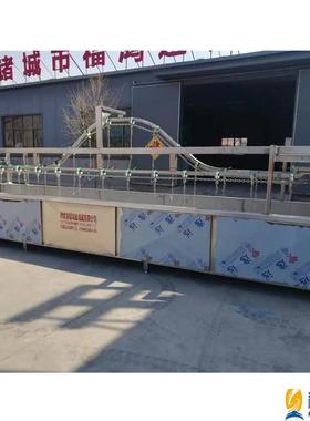 家畜头类连续烫福池池猪头电热烫毛鸿达77233加猪头烫毛脱毛机