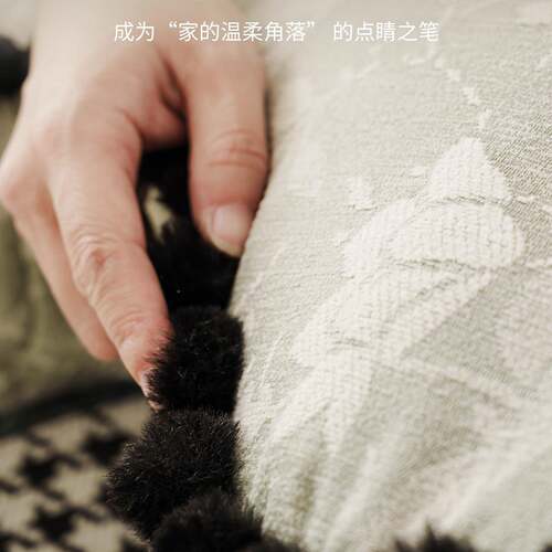蝴蝶结F997T6ST抱枕靠枕2025新靠垫客厅沙款发护轻腰奢靠感背枕