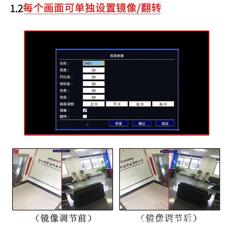 八画面分器工业机ST908H架式割8八路视频画面处理器全实时路分热