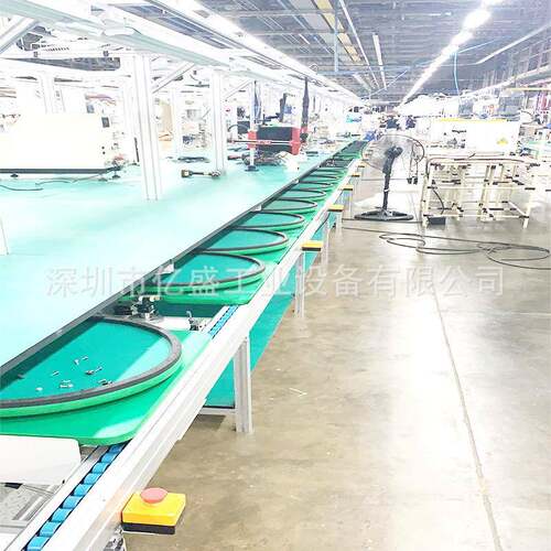 合肥2寸液晶显示器组装线户外源工装托XGD电全自动倍数链生产盘线