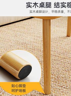 茶几客厅家MUN用2023新沙小发边几小户型现代款简约方桌卧室榻榻