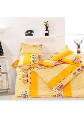 DRW卡通儿童棉幼儿园被子三件套宝宝入园午全用儿六件套幼床睡品