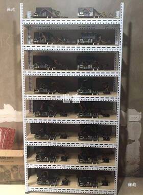 家用置物架脑货工作室裸机机箱电其主板架家94099752用角钢架搬砖