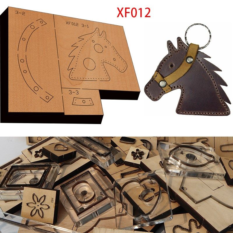 手工皮具刀模激光刀模制作 皮具切割模。