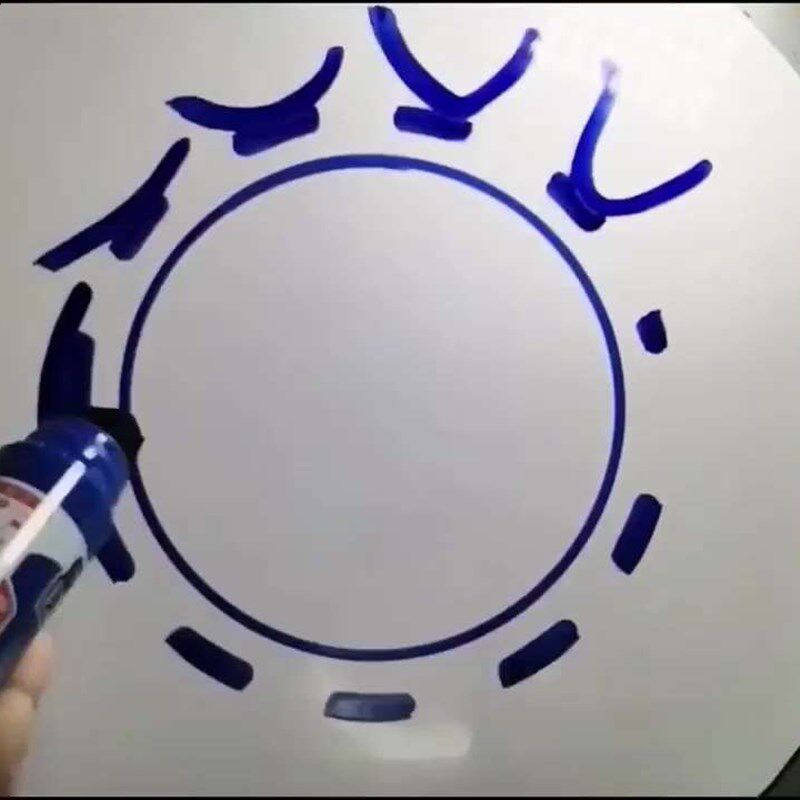 新款儿童旋转式画板减压diy画画架益智力转盘画架 涂鸦板小孩玩具