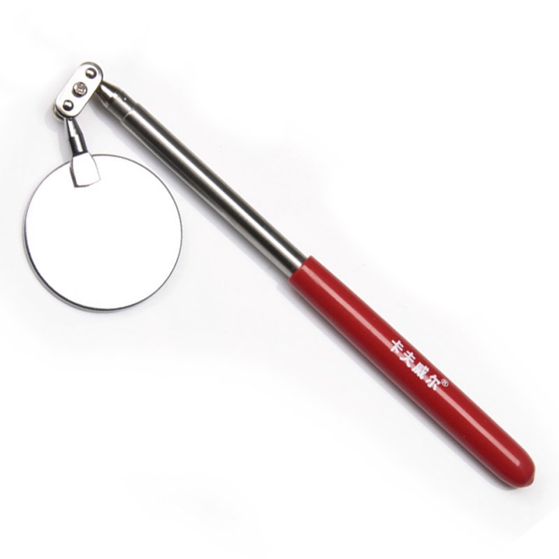 卡夫威尔车底检查镜圆形镜便携式探测伸缩安全检查镜便携镜反光镜