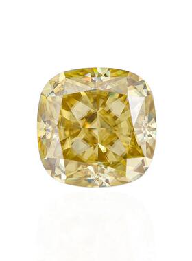 梧州现货肥方黄色莫桑石0.9克-5克拉裸石闪耀戒面鹅黄色配石