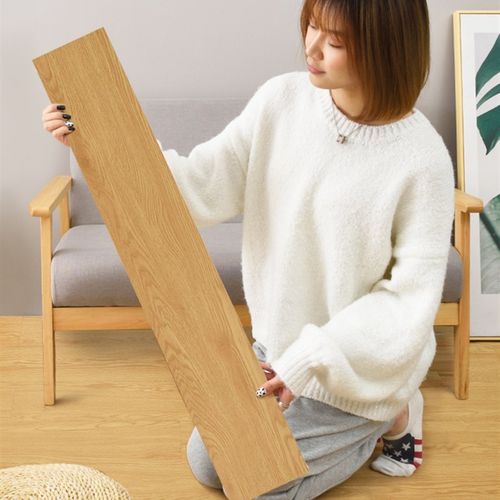 自粘pvc仿木纹地板贴家用客厅卧室防水地面翻新改造地砖贴纸革