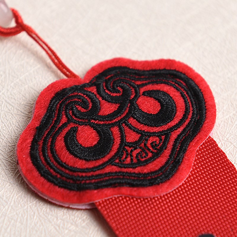 新车挂红绳车内出入平安挂饰车载装饰用品汽车后视镜挂件车上吊坠