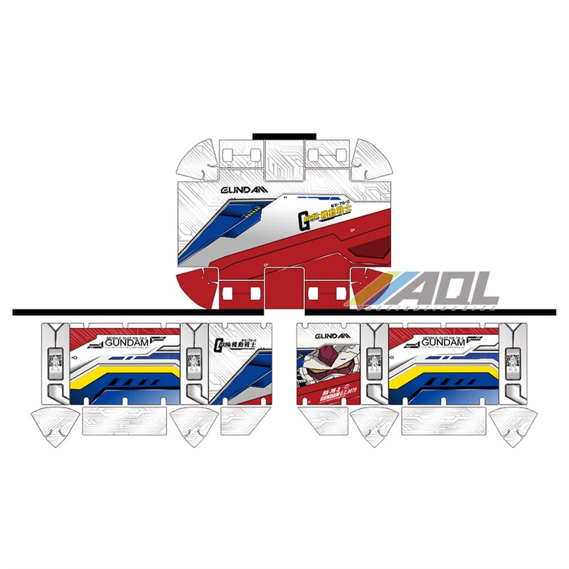 适用于GIVI尾箱L贴纸个性涂装版画贴花保护膜防水拉花改色膜