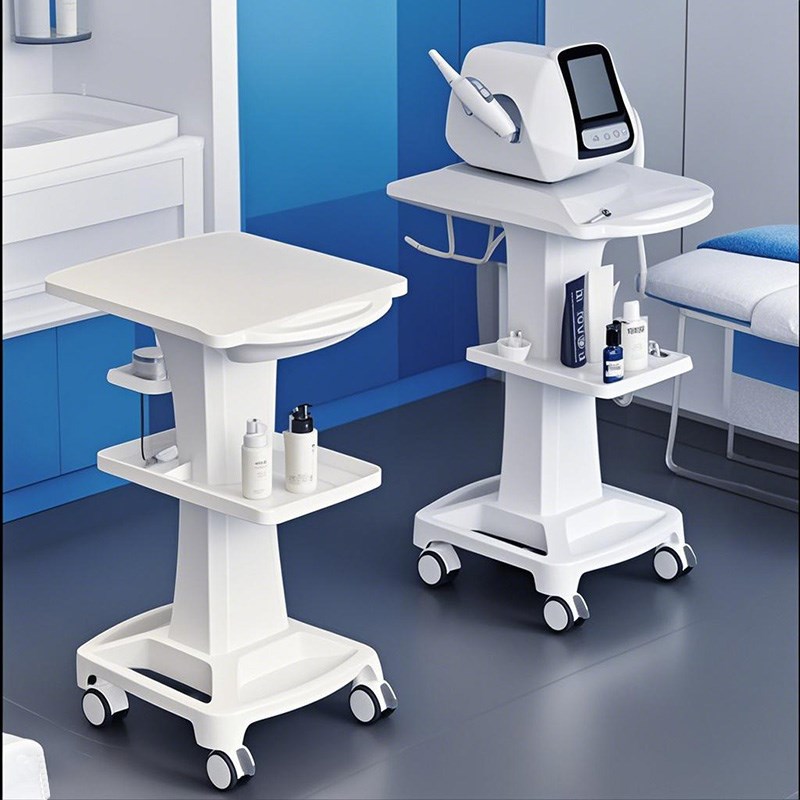 美容仪器推车美容院专用小推车台式小气泡底座支架移动美甲工具车