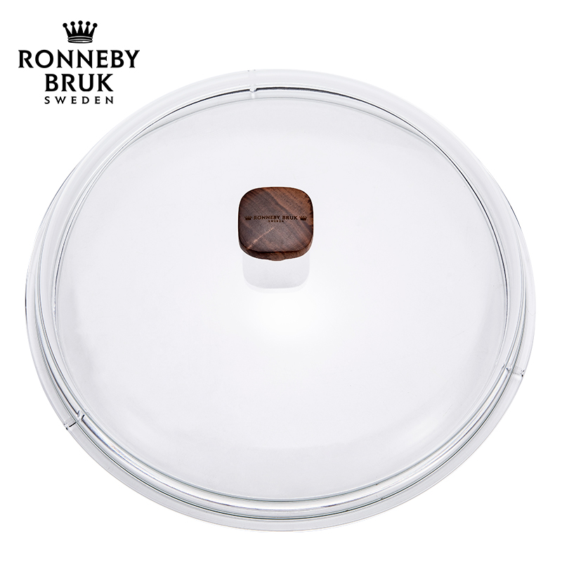 Ronneby bruk锅盖子可视家用煎锅炒锅玻璃锅盖家用圆型
