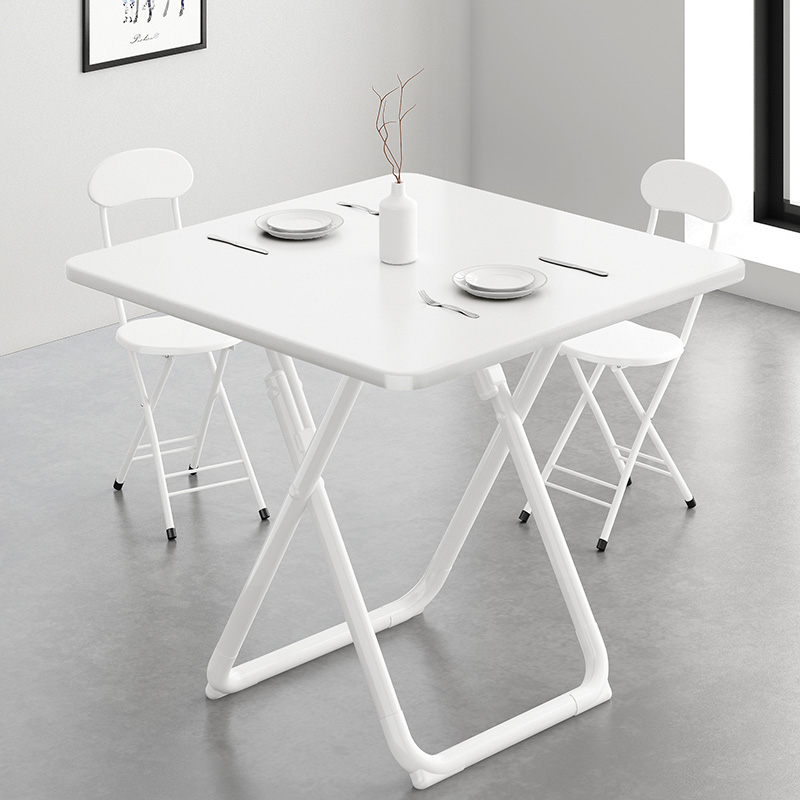 家用简易可折叠餐桌椅宿舍小户型吃饭桌便携式夜市出摊方桌子租房