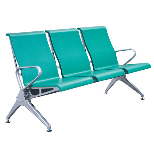 三人位PU等候椅机场椅长排椅候诊椅公共座椅聚氨酯连排椅加厚加固