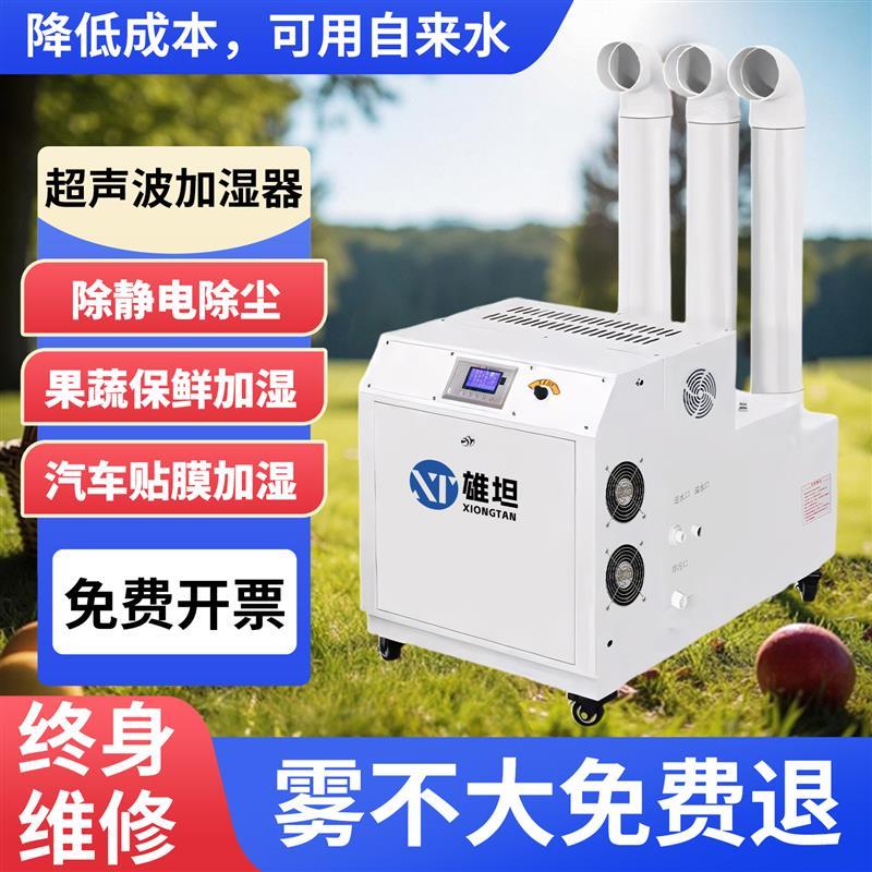 工业喷雾加湿器超音波雾化机回潮机食用菌加湿商用冷藏库保鲜厂家