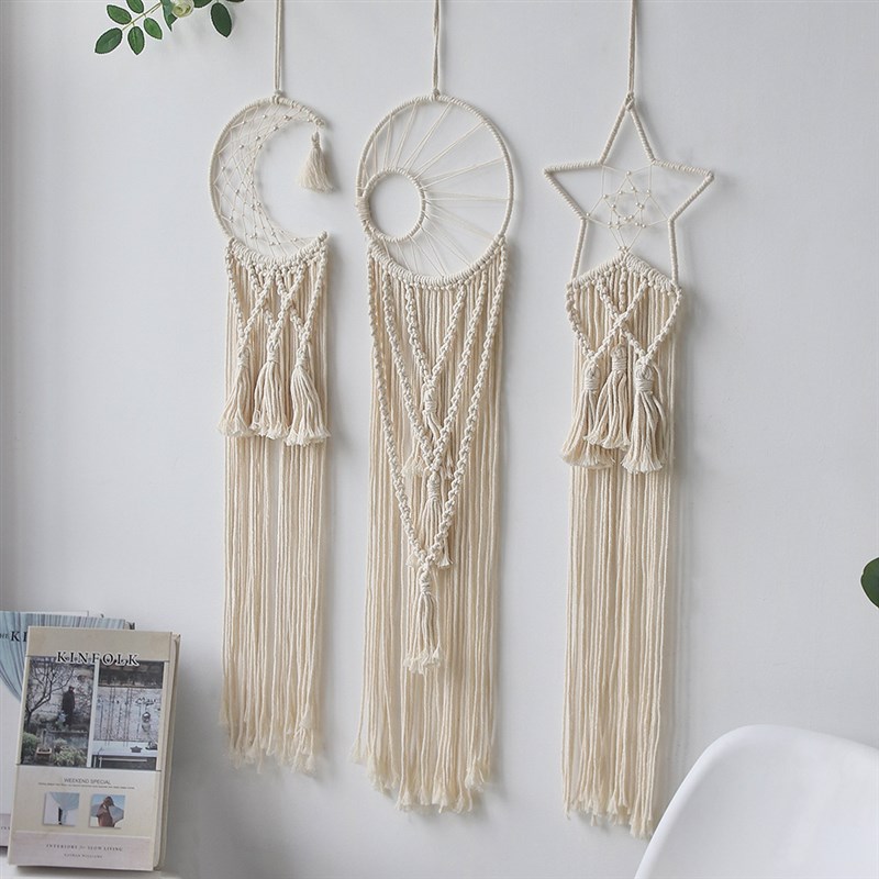 星辰大海手工编制壁挂民宿装饰捕梦网壁挂创意挂件玄关房间卧室