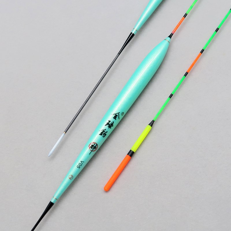 全球钓V05 罗非漂大草鱼漂鲤鱼漂加粗尾醒目纳米漂红绿尾黑坑浮漂