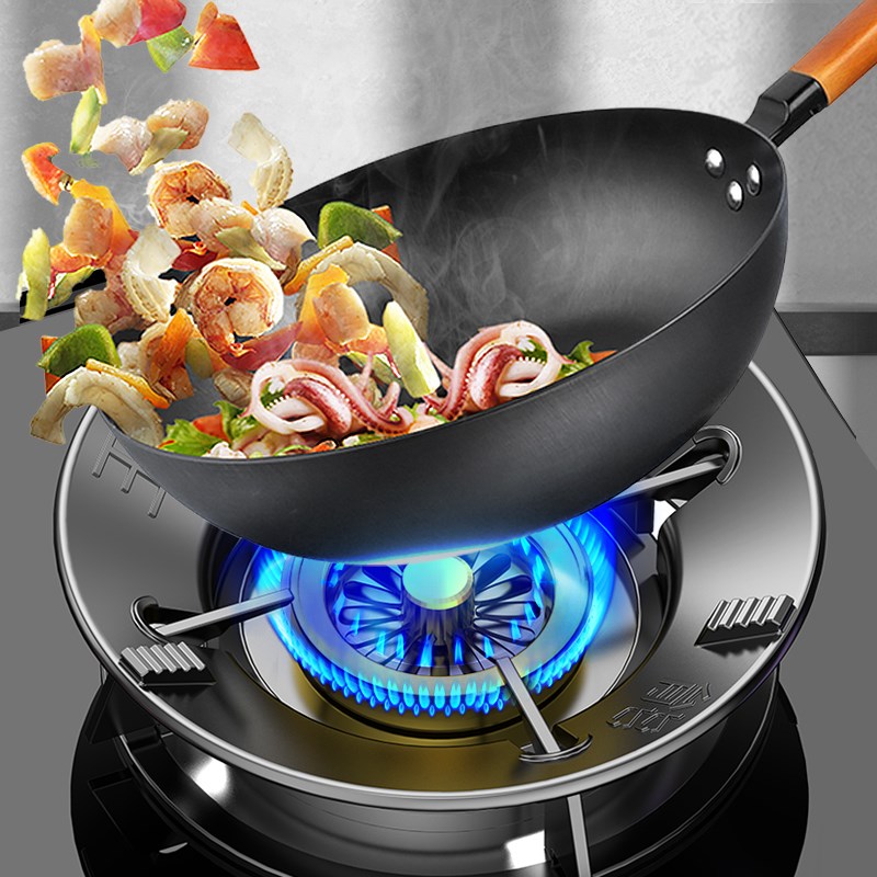 防风罩灶防滑支架通用型燃气灶台托挡风炉架子家用聚火节能圈