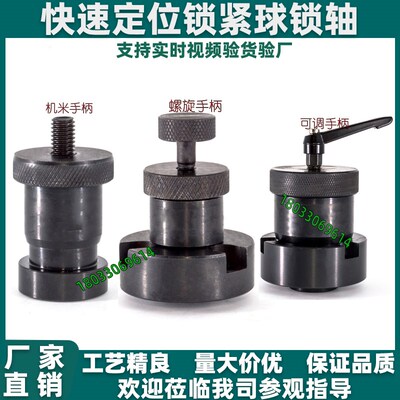 快速定位锁紧球锁轴BLL30/31/32/33/34-d13 d16 d20 d25 d35 d50