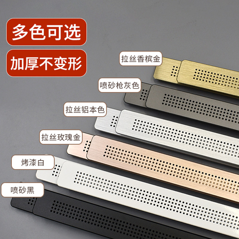 铝合金双面密孔款橱衣柜鞋柜通风排气酒柜透气孔盖网格栅