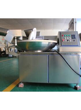 西柿碾碎大机 椒切碎青机 肉泥鱼糜斩拌机 蒜红泥碎斩拌设备