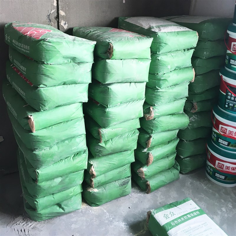 会众大包填缝剂 勾缝剂 嵌缝剂 彩色纳米防霉填缝剂 白色米色KG