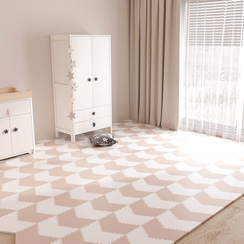 儿童爬行垫泡沫拼接地垫加厚家用客厅卧室爬爬垫环保拼图地板垫子 - 天河鞋履馆出品