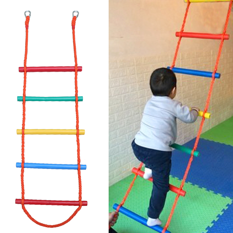 配单杠使用室内儿童荡秋千儿童体能训练器材挂门家用攀爬绳梯玩具