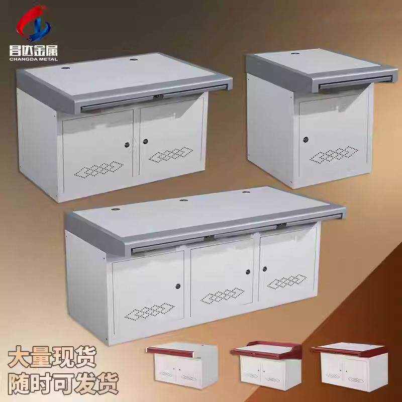 安防双联监控室操作台电脑桌三联指挥中心控制台调度台电视墙机柜